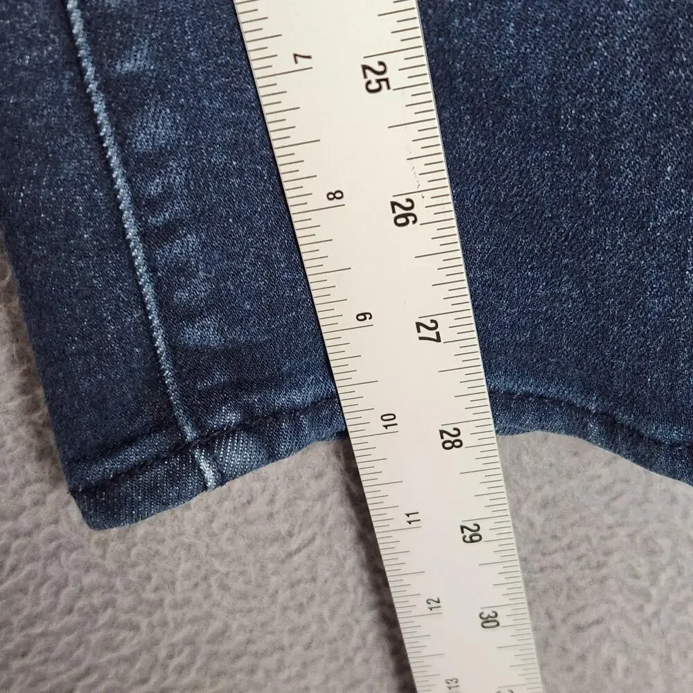 Banana Republic Travel Jean SL Jeans Mens 34x30 Blue Slim Straight Actual 34x29